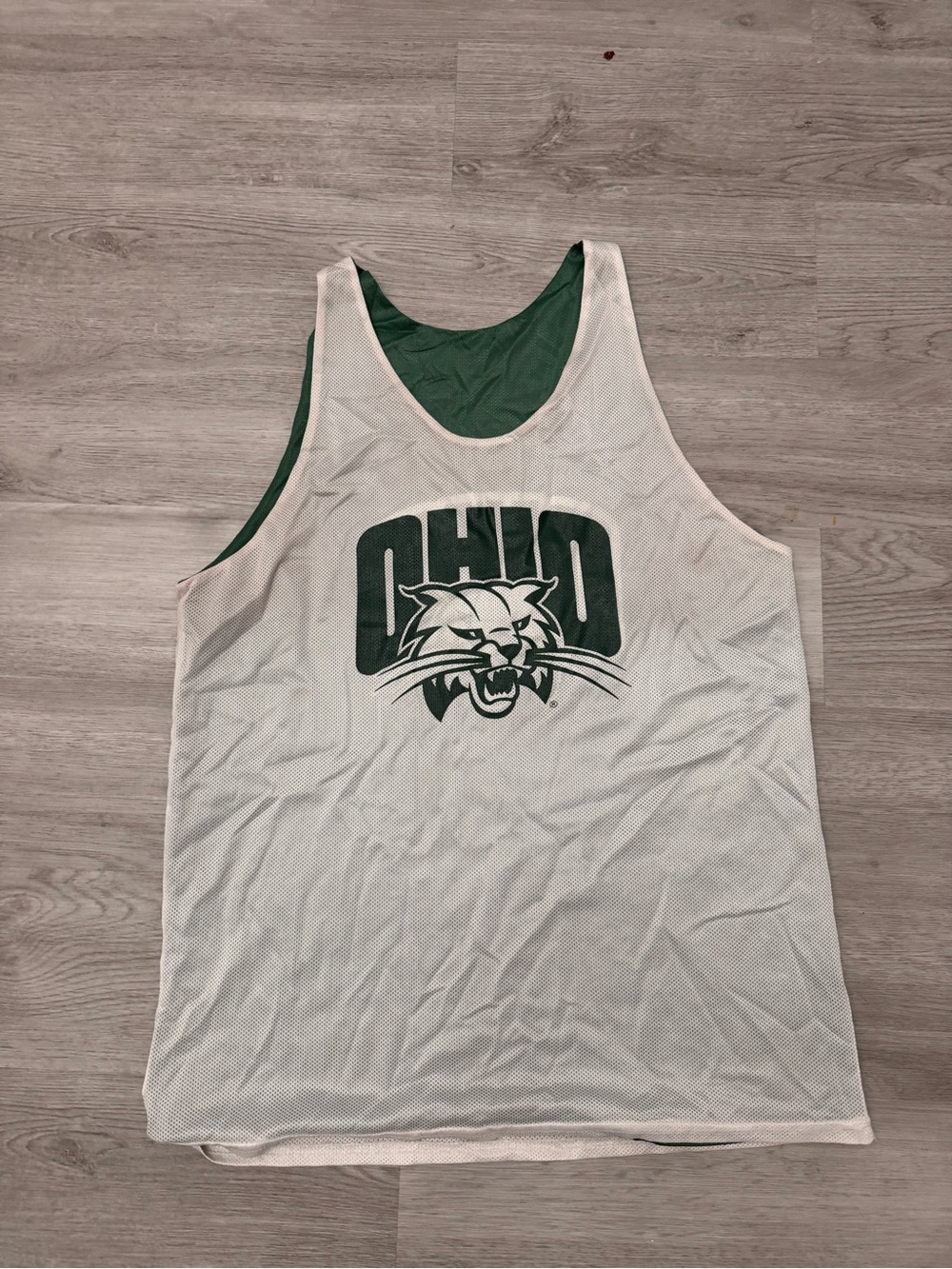 Reversible Ohio Bobcats Basketball Jersey size large